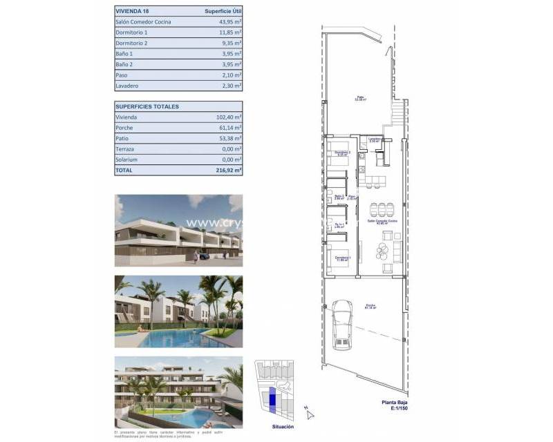 Nieuwbouw - Bungalow - Pilar de la Horadada - pueblo