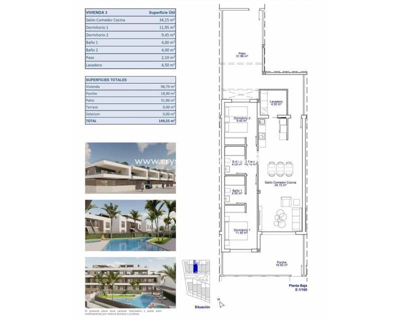 Nieuwbouw - Appartement - Pilar de la Horadada - pueblo