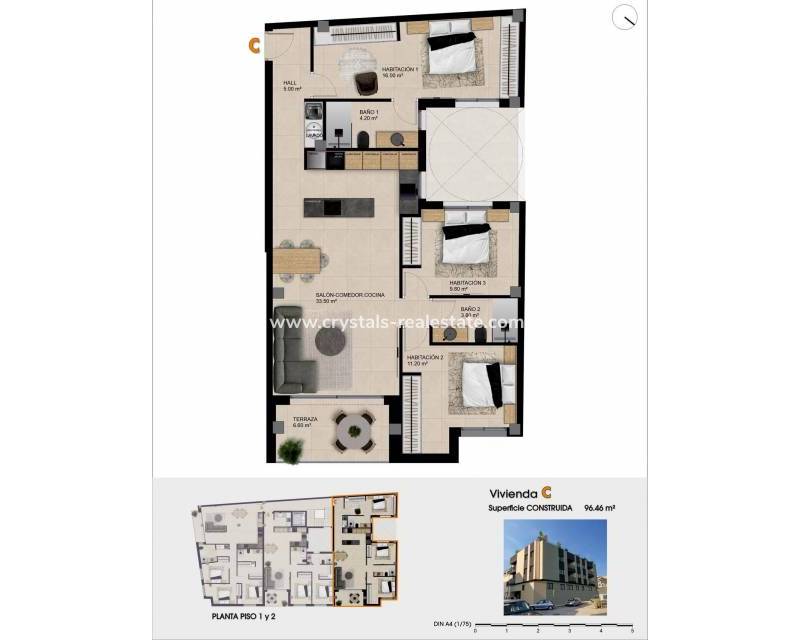 Nueva construcción  - Apartamento - Catral - pueblo