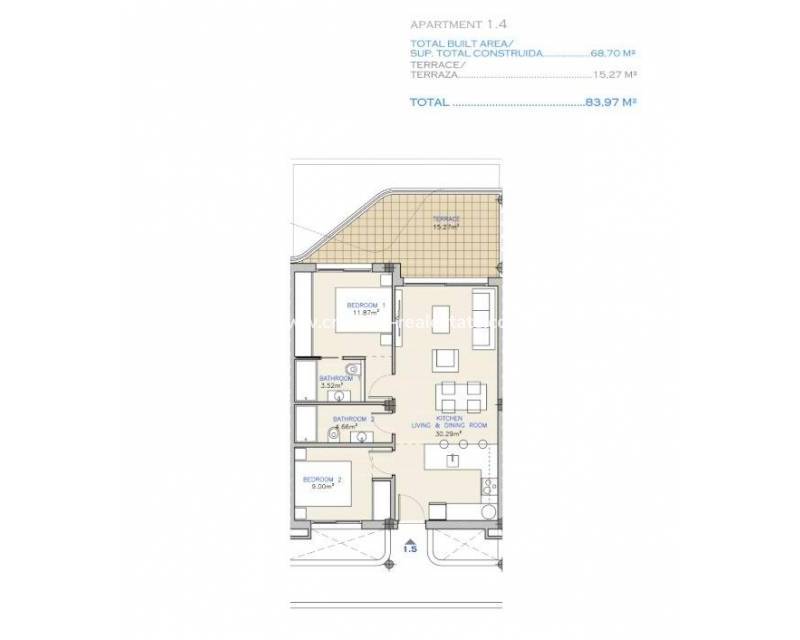 Neubau - Apartment - Los Alcázares - Serena Golf