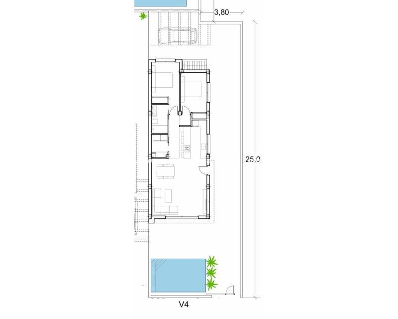 Nouvelle construction - villa - Los Alcázares - Serena Golf