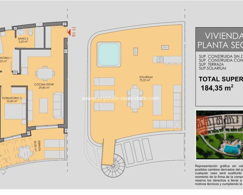 New Build - Penthouse - Los Alcázares - Serena Golf