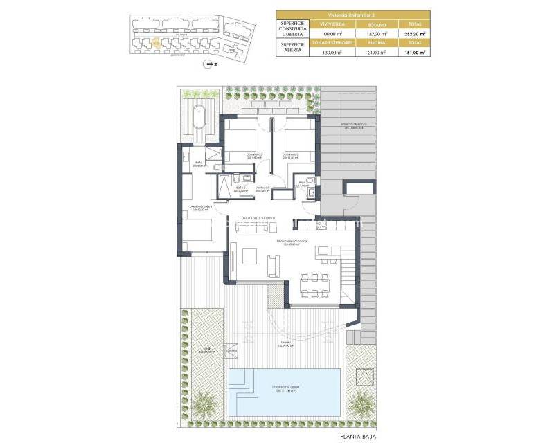 New Build - villa - Los Alcázares - Serena Golf