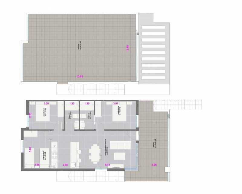 Nieuwbouw - Bungalow - Pilar de la Horadada - pueblo