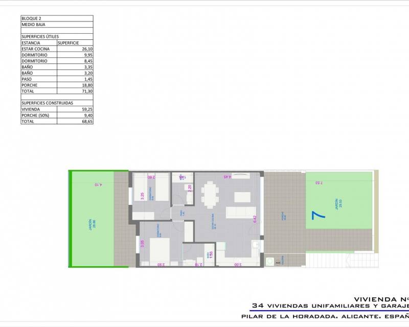 Nouvelle construction - Bungalow - Pilar de la Horadada - pueblo