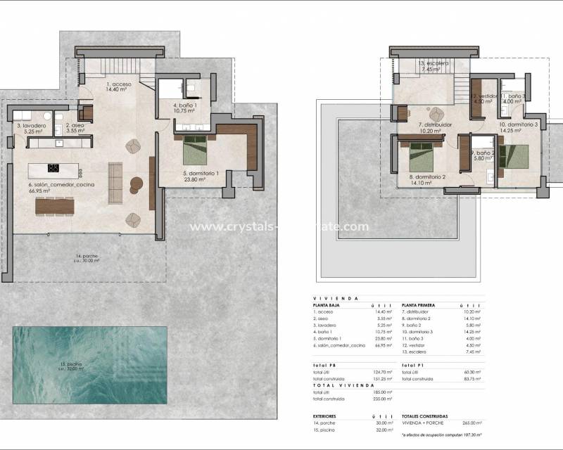 Nouvelle construction - villa - Pinoso - Lel