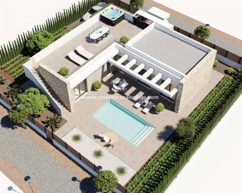 Nieuwbouw - villa - Fuente Álamo - Hacienda del Alamo