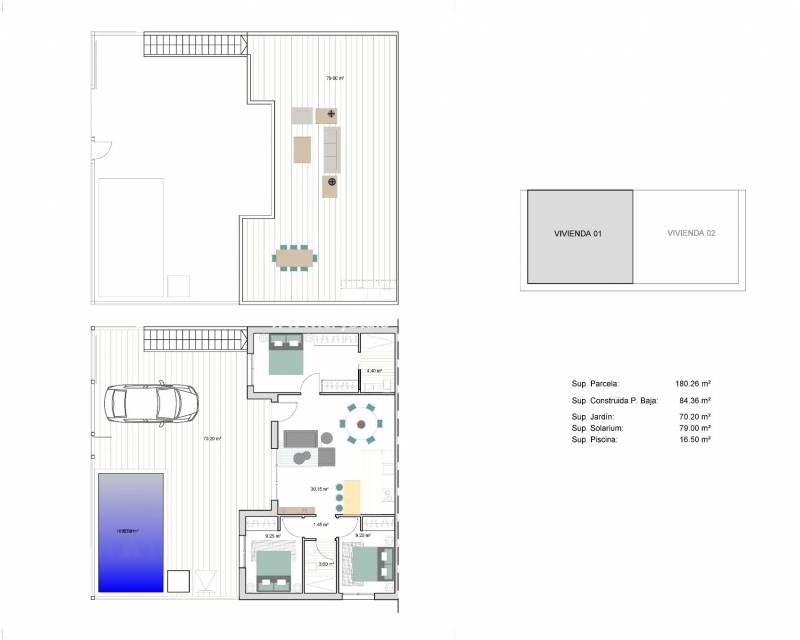 Neubau - Quad House - Torre Pacheco - pueblo