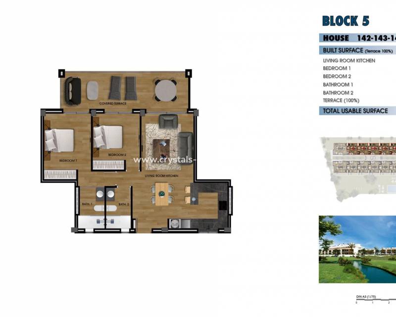 New Build - Apartment - Los Alcázares - La Serena Golf