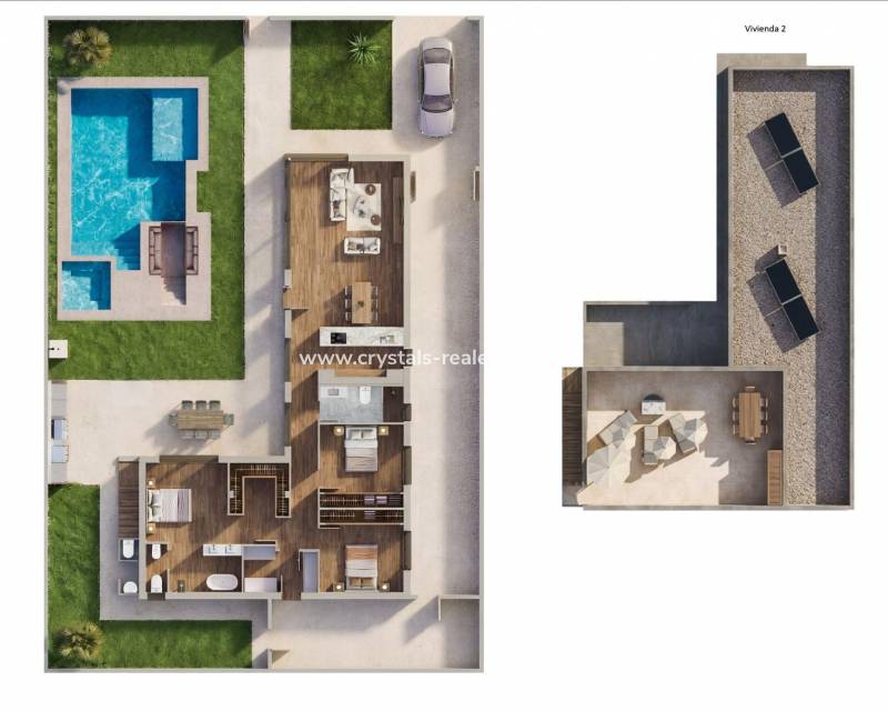 New Build - villa - Sucina - pueblo