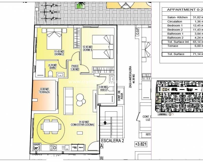 New Build - Apartment - San Miguel de Salinas - Pueblo