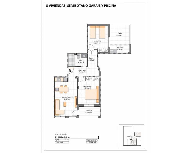 Nieuwbouw - Appartement - San Pedro del Pinatar - Lo Pagan