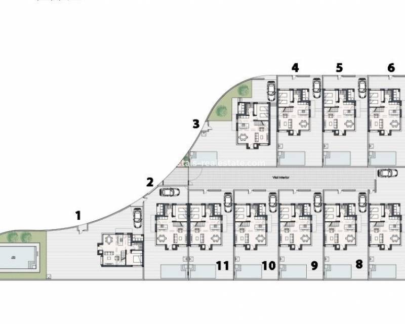 Nieuwbouw - villa - Los Montesinos - La Herrada