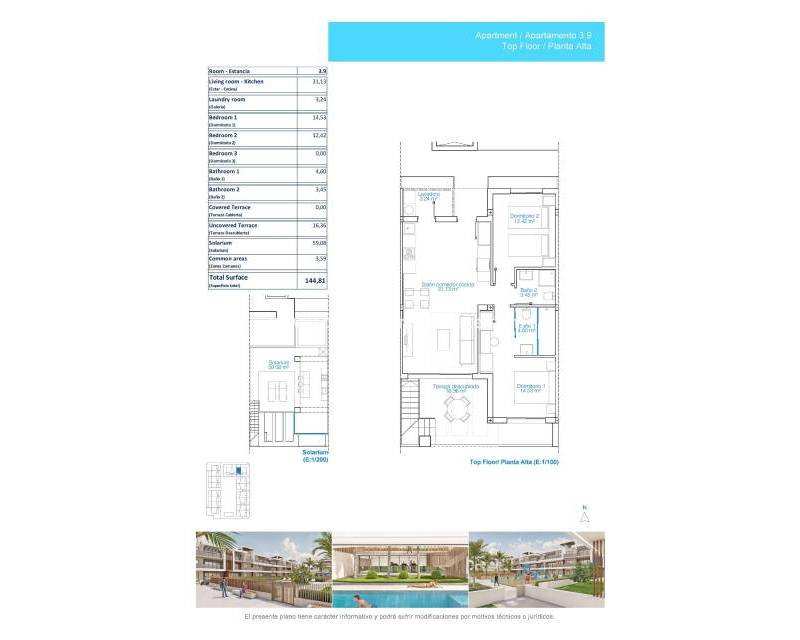 New Build - Penthouse - Pilar de la Horadada - La Torre de la Horadada