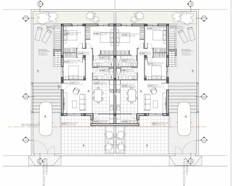 New Build - villa - Puerto de Mazarron - Caleñares