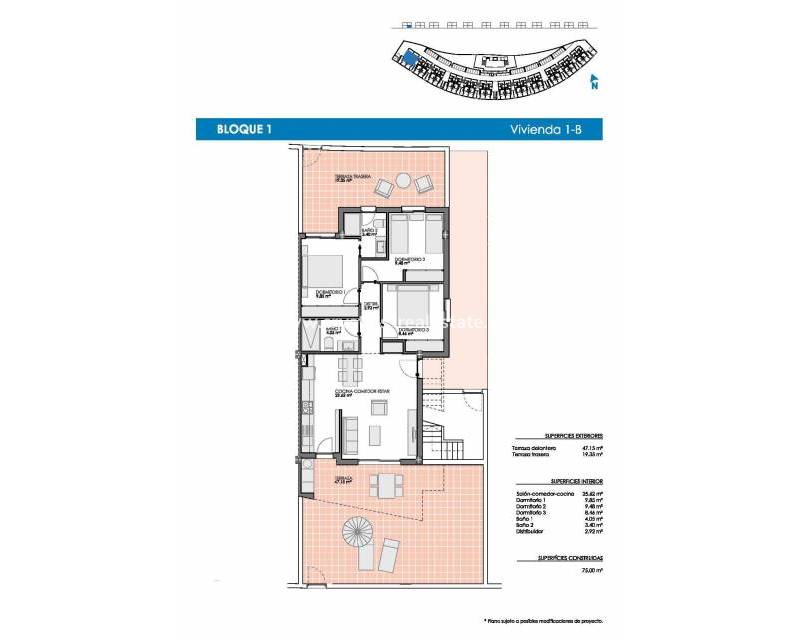 New Build - Bungalow - Pilar de la Horadada - Lo Romero Golf