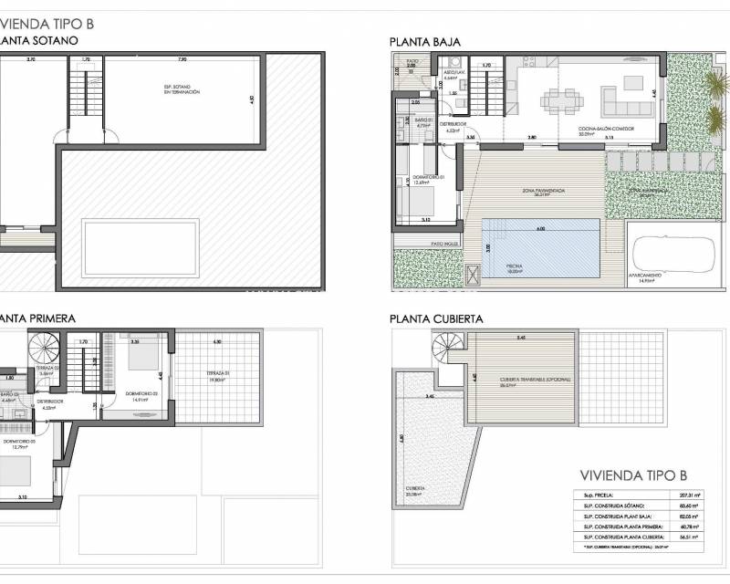 New Build - Quad House - Bigastro - Loma Alta