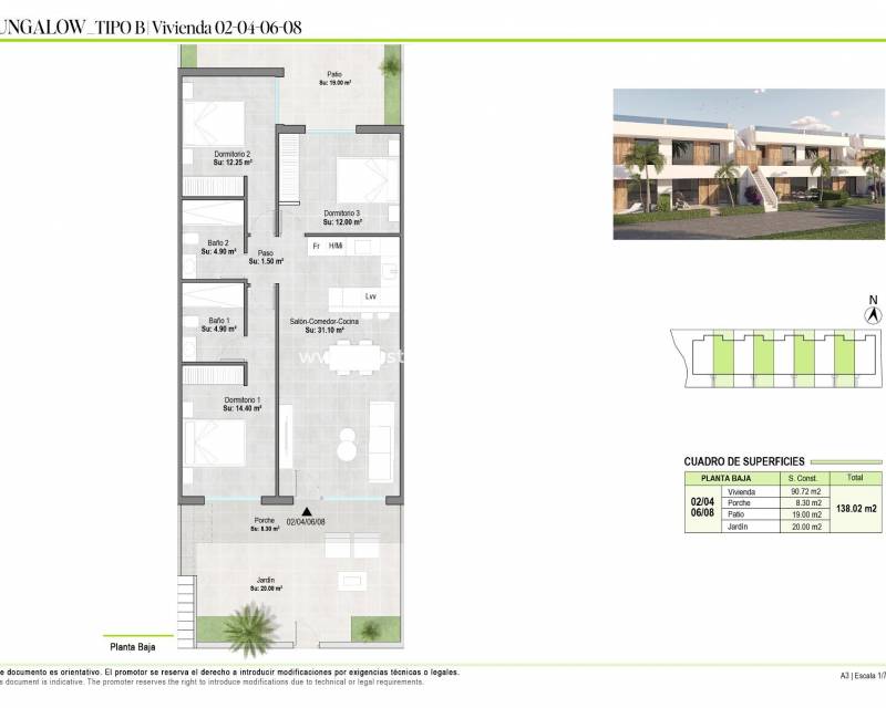 New Build - Bungalow - Alhama De Murcia - Condado De Alhama