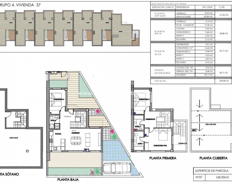 New Build - Town house - Monforte del Cid - Alenda Golf