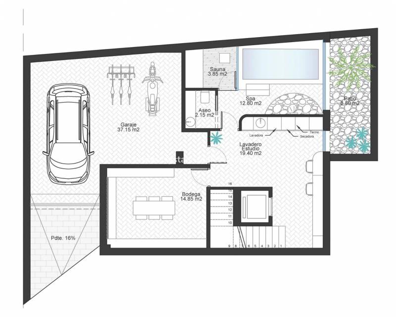 Neubau - villa - Cabo de Palos - Cala Flores