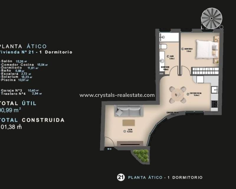 Nouvelle construction - Penthouse - Torrevieja - Centro