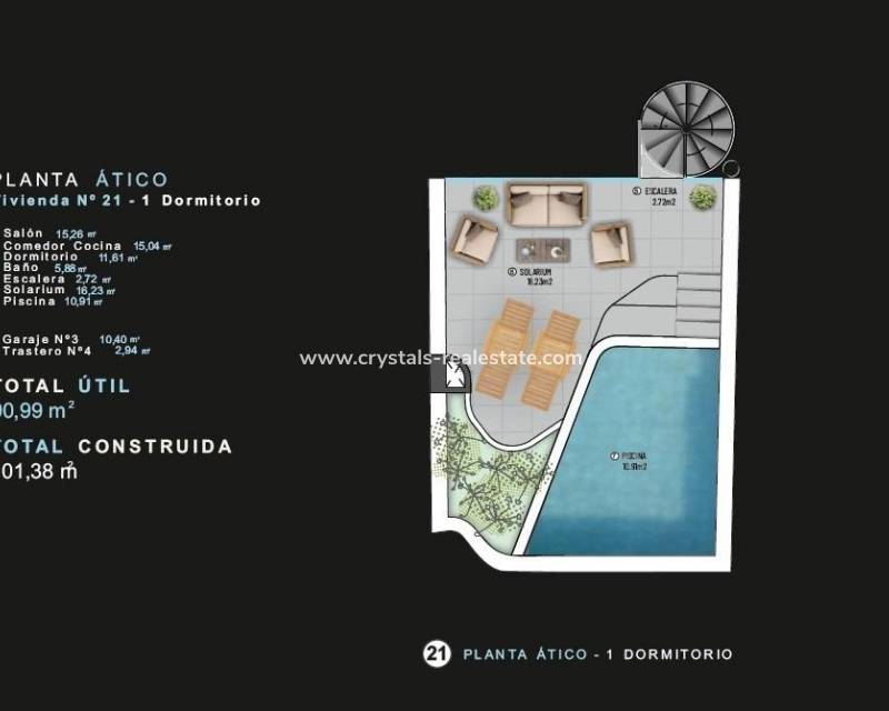 Nouvelle construction - Penthouse - Torrevieja - Centro