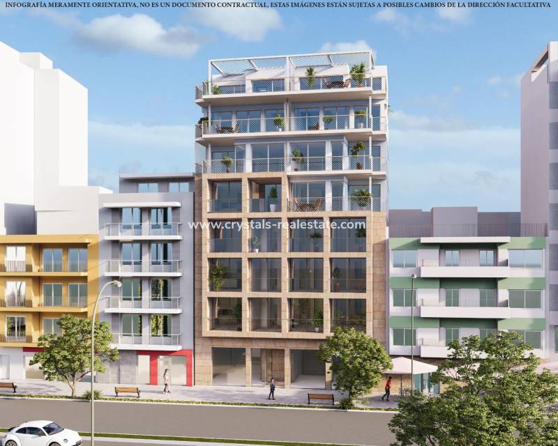Nieuwbouw - Penthouse - Villajoyosa - Pueblo