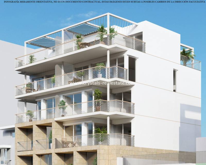 Nieuwbouw - Penthouse - Villajoyosa - Pueblo