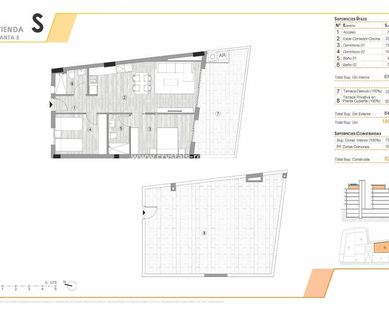 Nouvelle construction - Penthouse - Torrevieja - Centro