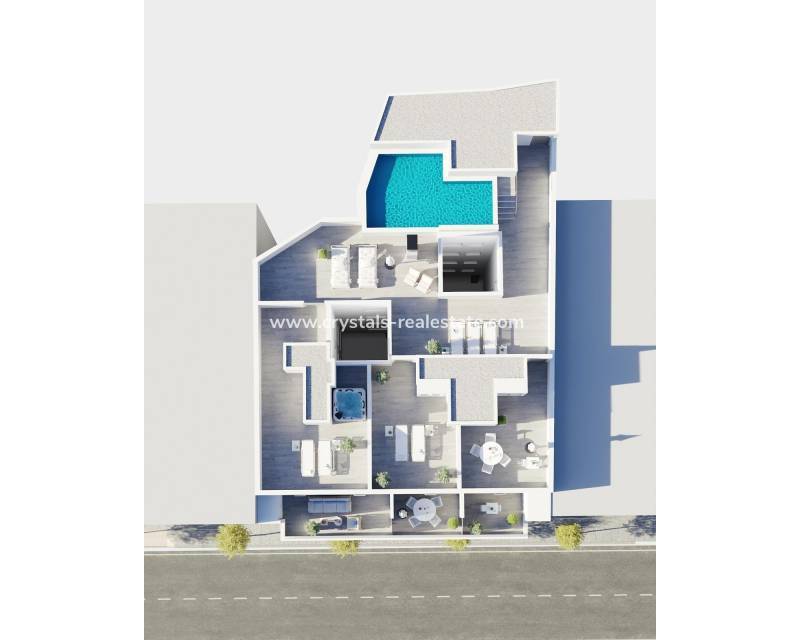 Nieuwbouw - Appartement - Torrevieja - Centro