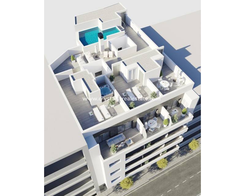 Nieuwbouw - Appartement - Torrevieja - Centro
