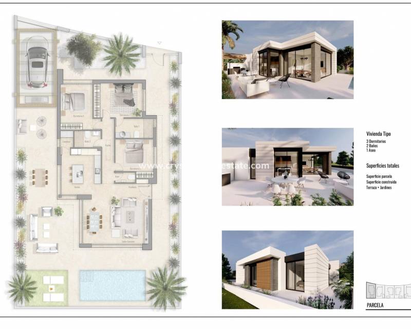 Nueva construcción  - villa - Pilar de la Horadada - Roda Golf