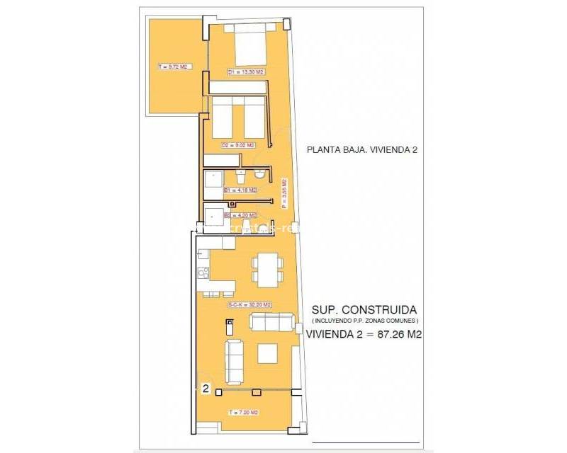 Neubau - Apartment - Torrevieja - Playa El Acequión