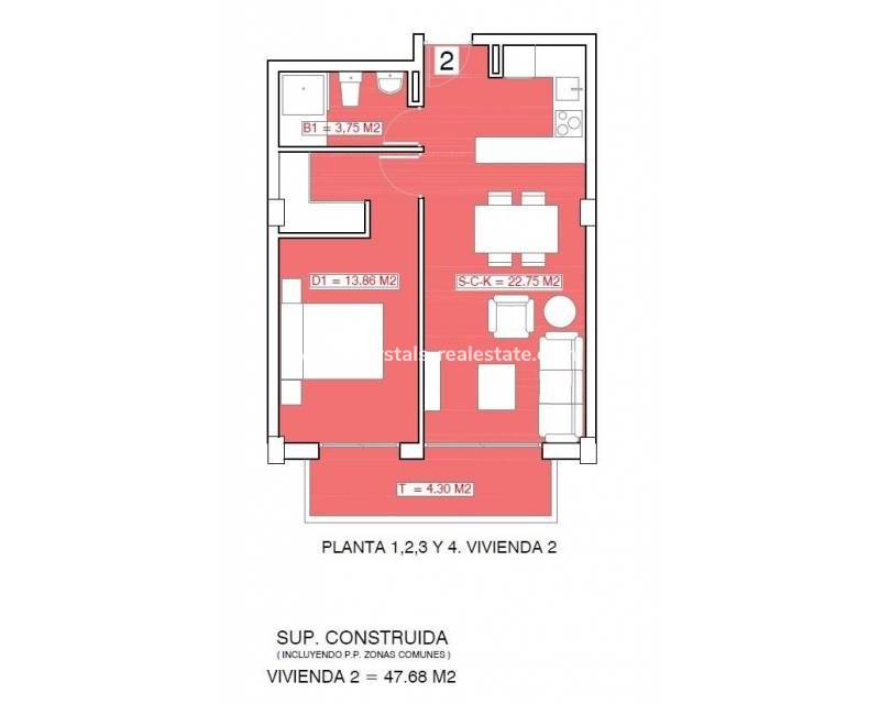 Neubau - Apartment - Torrevieja - Playa El Acequión