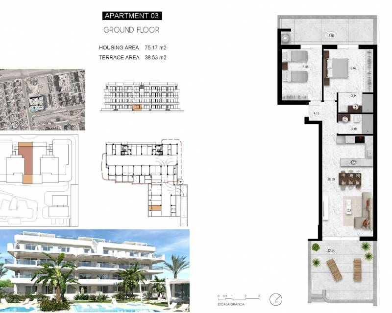 New Build - Apartment - Orihuela Costa - Lomas De Cabo Roig