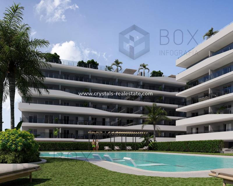 Nieuwbouw - Appartement - Santa Pola - Playa Tamarit