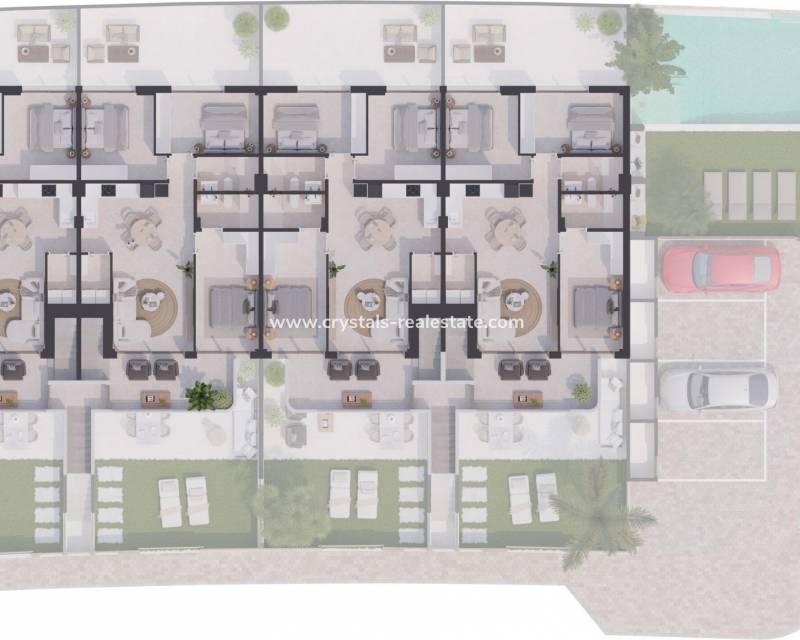 New Build - Bungalow - San Pedro del Pinatar - Los Cuarteros