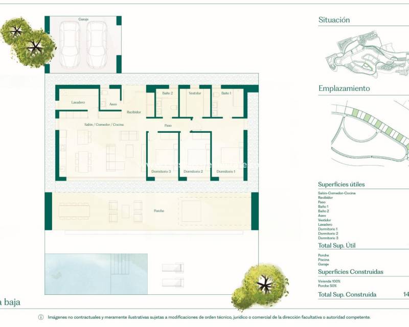 Nieuwbouw - villa - Fuente Álamo - Hacienda del Alamo