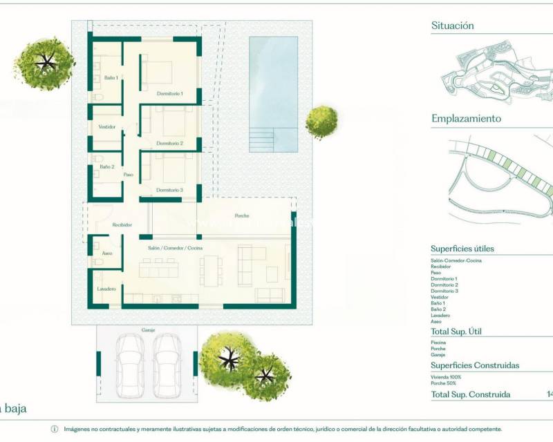 Nieuwbouw - villa - Fuente Álamo - Hacienda del Alamo