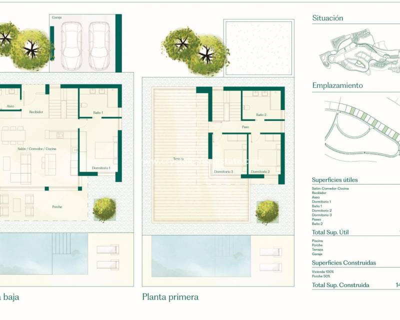 Nieuwbouw - villa - Fuente Álamo - Hacienda del Alamo