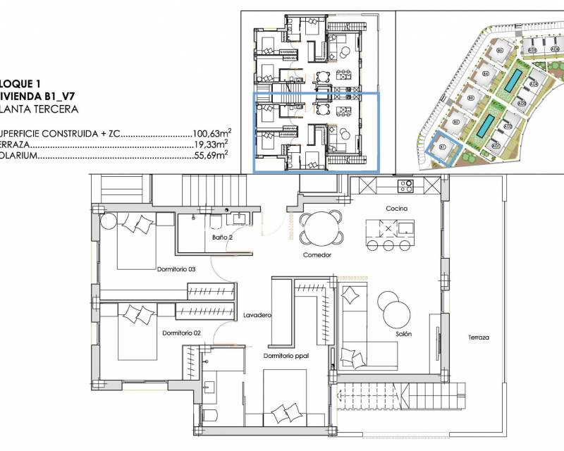 Nieuwbouw - Penthouse - Torre Pacheco - Santa Rosalia Lake And Life Resort