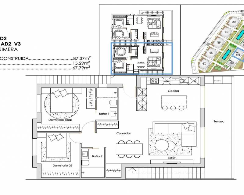 Nouvelle construction - Bungalow - Torre Pacheco - Santa Rosalia Lake And Life Resort