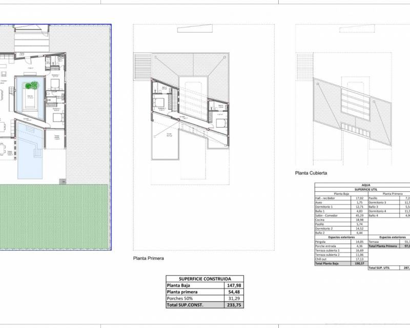 Nieuwbouw - villa - Banos y Mendigo - Altaona Golf