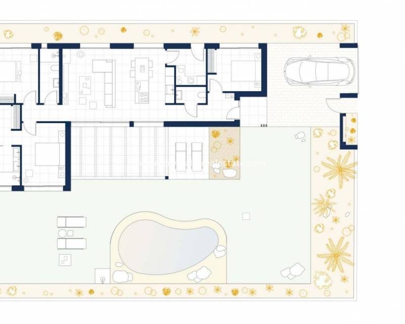 Neubau - villa - Banos y Mendigo - Altaona Golf