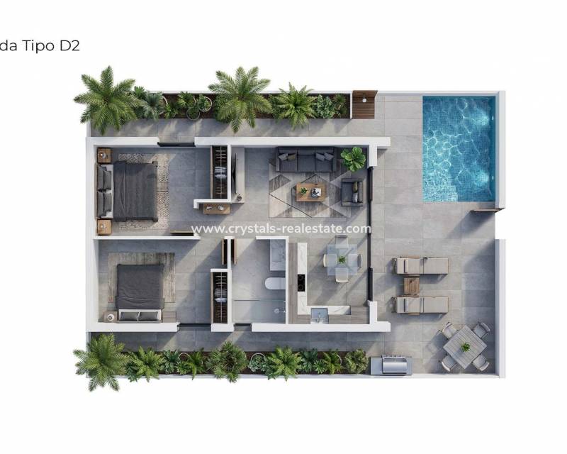 Neubau - villa - Vera - Vera Playa