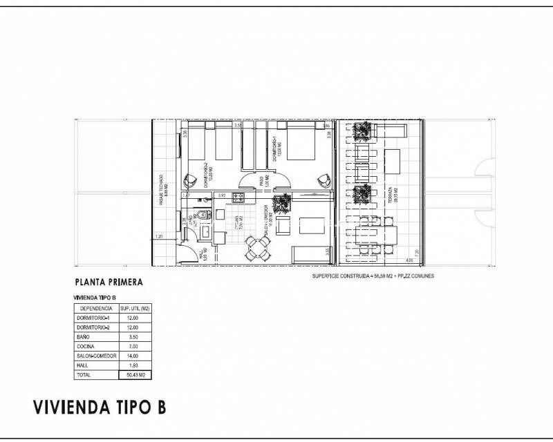 Nieuwbouw - Appartement - Vera - Vera Playa