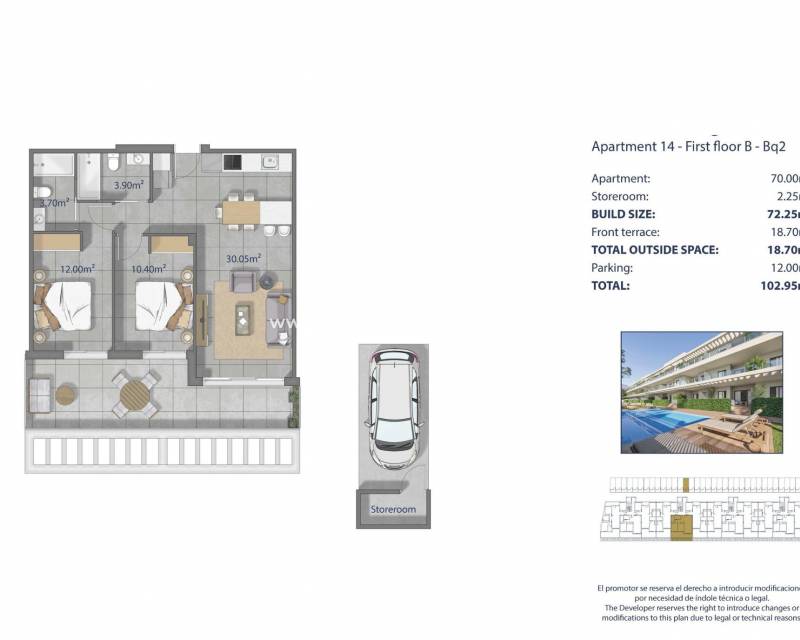 Nieuwbouw - Appartement - Los Alcázares - Los Narejos