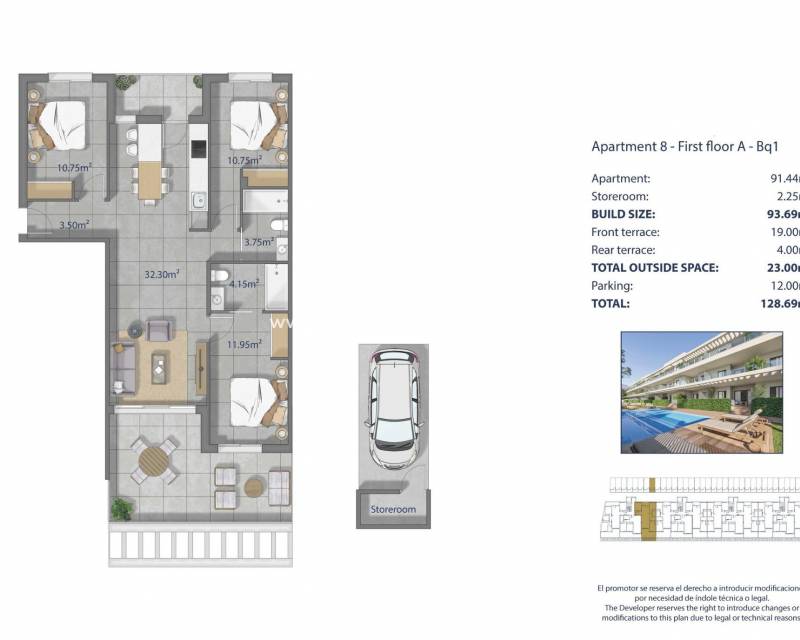 Nieuwbouw - Appartement - Los Alcázares - Los Narejos