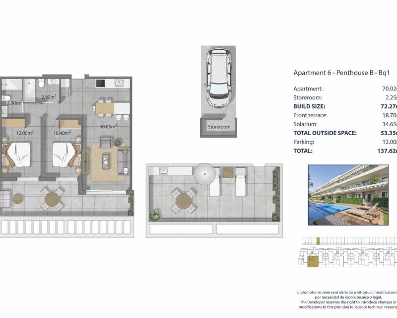 Nieuwbouw - Penthouse - Los Alcázares - Los Narejos