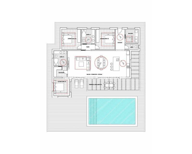 New Build - villa - Pinoso - Casas Pastor